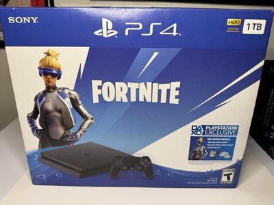 Sony PlayStation 4 Slim 1TB Fortnite Neo Versa Console - Jet Black