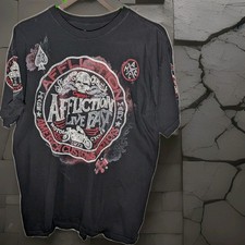 affliction Shirt LARGE live fast Motorcycle USA Made