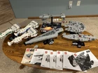 LEGO Star Wars Ship Lot 77904 75375 75405 75356 75376 Nebulon-B Falcon Home One
