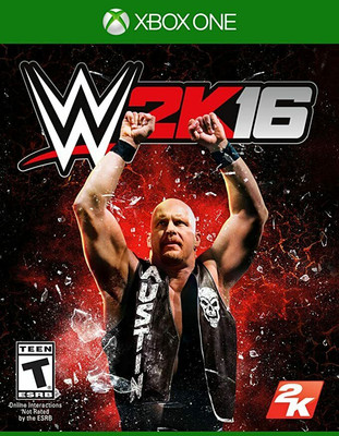 Wwe 2k16 (microsoft Xbox One, 2015) W Stone Cold Steve Austin Card, With Manual