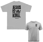 Jesus Is King Revelation 17:14 Christian Faith Cross Religious T-shirt