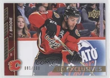 2015-16 Upper Deck UD Exclusives 81/100 TJ Brodie #279 z3c