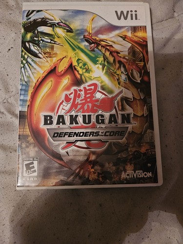 Bakugan Defenders Of The Core Nintendo Wii Complete CBI TESTED WORKS