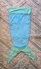 NEW Kids Mermaid Wearable Blanket Fleece Mint Aqua Ages 3 12 Gift Ready