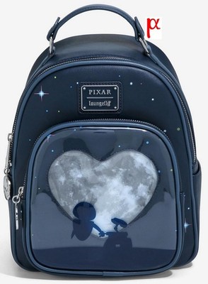 Loungefly Disney Pixar Wall-E Eve Heart Moon Space Mini Backpack Exclusive