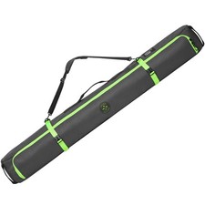 Tough Outfitters 170cm/190cm Ski Bag for Air Travel - Padded Ski Bags for Air...
