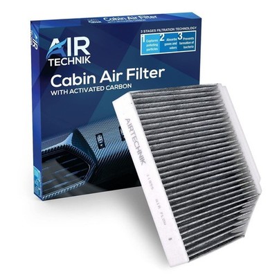 AirTechnik CF11855 Cabin Air Filter w/Activated Carbon | Fits Select...