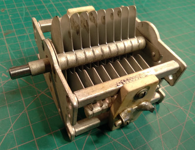17-82 pF, 3 kV Variable Capacitor for HF Tuners - T7660443-7