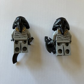 Lot of 2 Lego Pharaoh's Quest Mummy Warrior 2 Minifigure Minifig 7325