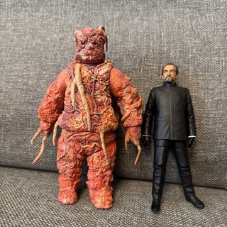 Doctor Who Third Doctor Claws Of Axos Collectors Set The Master And Axon Monster