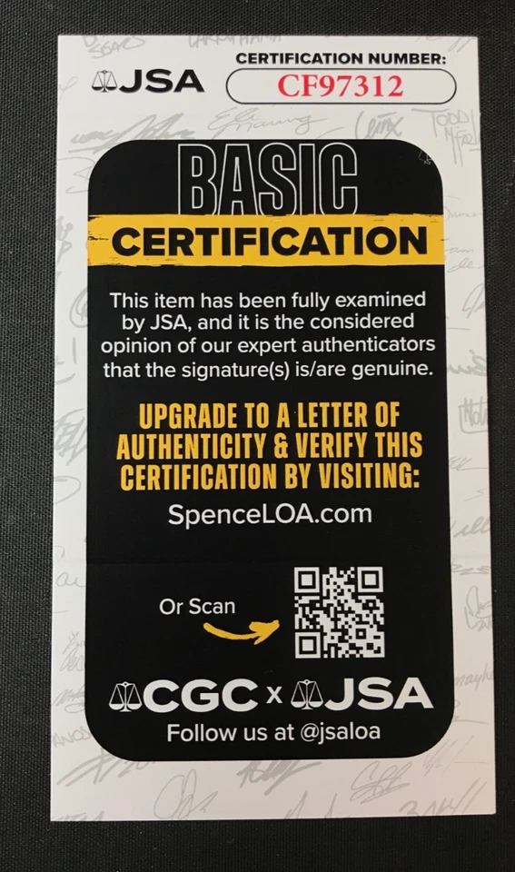 Al Rosen Signed 3x5 Index Card JSA w/COA #7 MLB Cleveland Indians 1953 AL MVP! - Image 4 of 4