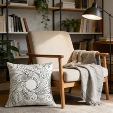 2PCS Graffiti Cushion Cover Case Custom Zippered Square Pillowcase (No Insert)