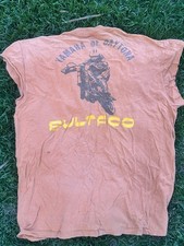 VTG 1970s Yamaha Bultaco Enduro Motorcycle Graphic T Shirt Dirtbike Stedman US