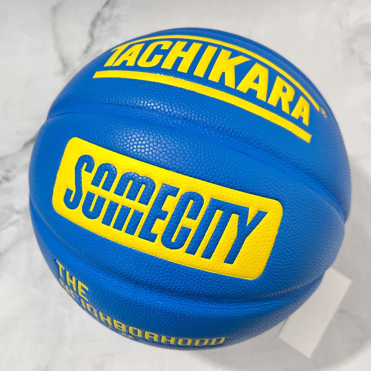 TACHIKARA BASKETBALL SOMECITY OFFICIAL GAME BALL Blue
