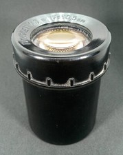 Lens Triplet 3/105. Carbolite USSR Vintage. filmoscope filmstrip 1960s.