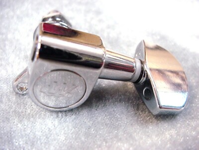 EASY LOCK WILKINSON CHROME GUITAR MACHINEHEADS 3+3 tuners