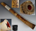 shakuhachi Kinko Gochiku name sign vertical bamboo flute musical instrument #61