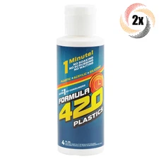2x Bottles Formula 420 Plastics Cleaner For Silicone & More 4oz | Fast Shipping!