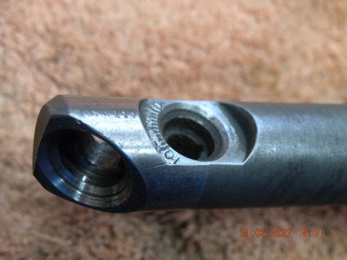 40 International Microbore Boring bar 4 3/16" long under flange 5/8" thread - Picture 2 of 2