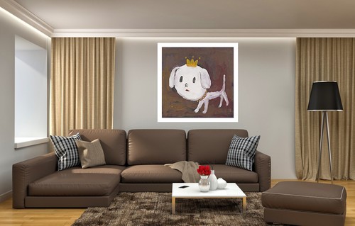 Yoshitomo Nara - Dog, Giclee Print, Japanese Art Poster, Asian Art Wall Decor - Picture 3 of 9