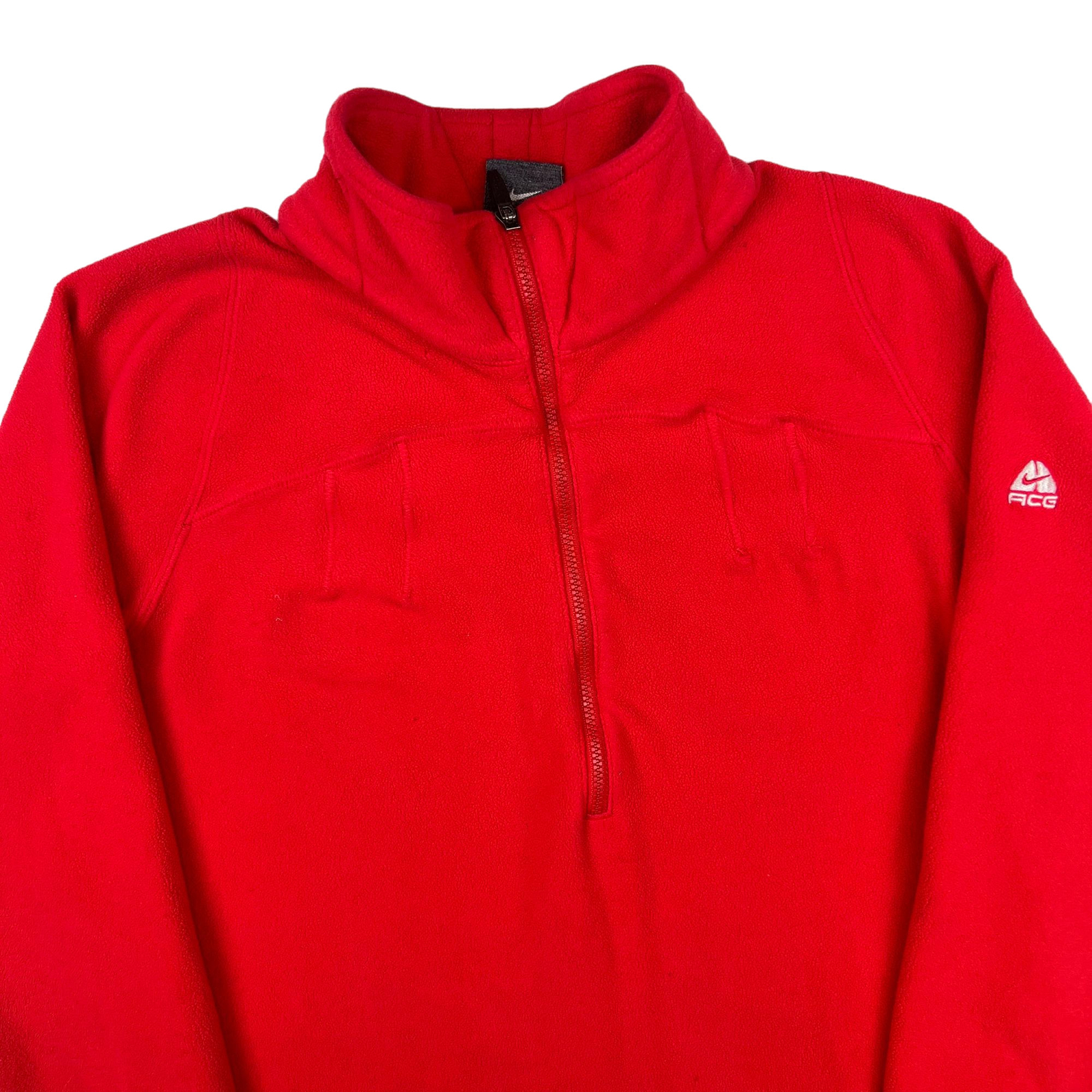 Nike ACG Red Therma Fit Fleece Sweatshirt Women's Medium image 3