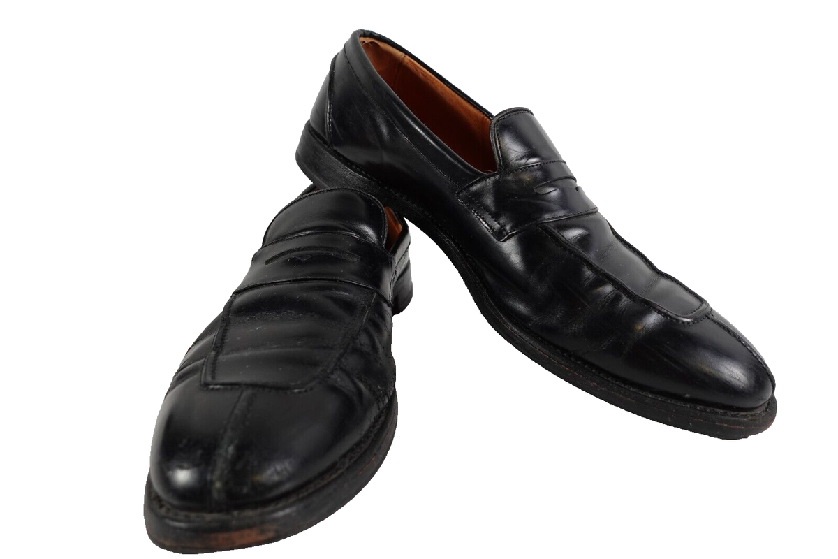 Allen Edmonds Glasgow Loafers Shoes 10 B Allen Edmonds Randolph 2.0 Black Calfskin - Sherman Brothers Inc main image 2