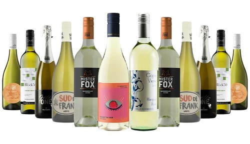 4000+ SOLD! AU White Wine Mix  12x750ml RRP$209.73 Free S/R