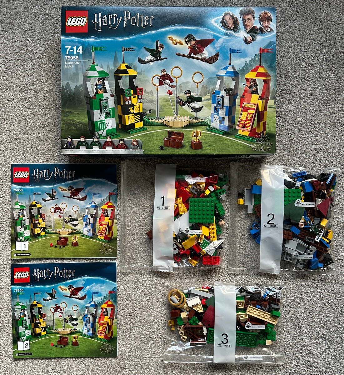 LEGO Harry Potter QUIDDITCH MATCH 75956 COMPLETE, Original