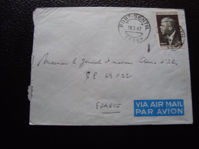 Gabon - Envelope 18/3/1962 (B10)