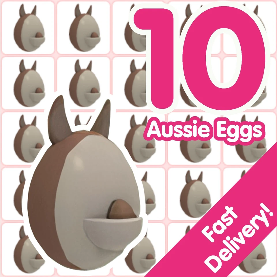 10 Aussie Eggs ✨ US Seller ✨ Adopt From Me Today!