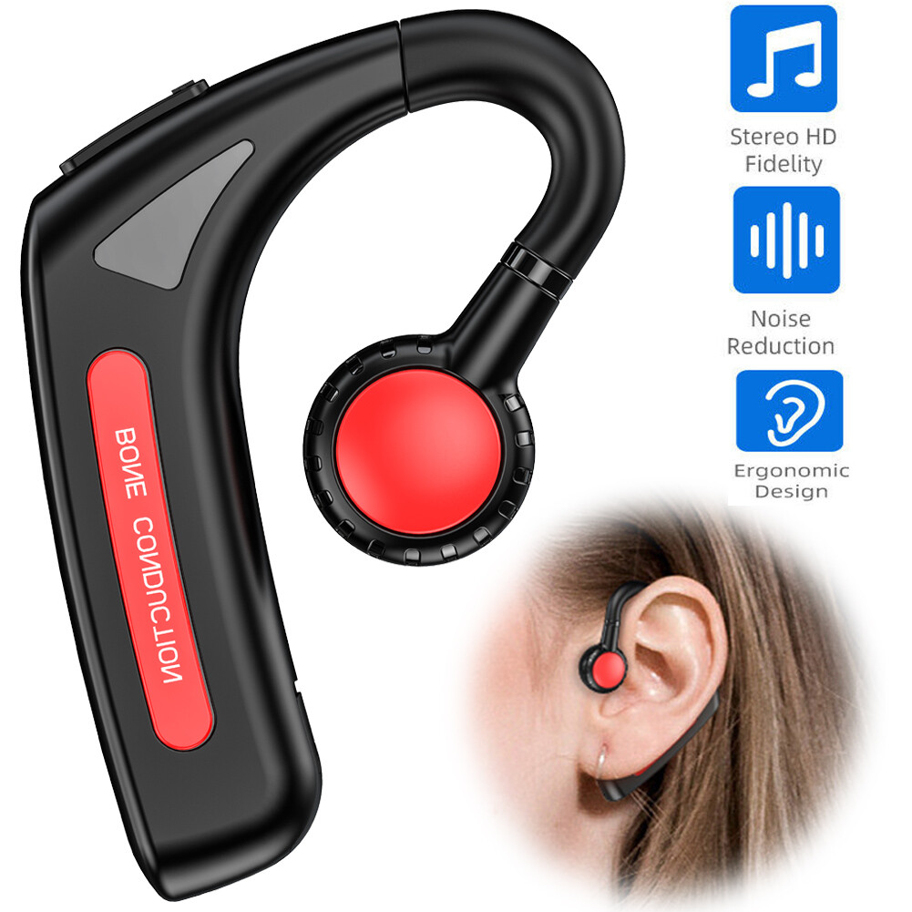 Stereo Bluetooth Headset Wireless Computer Headphone Sports Running Earbuds