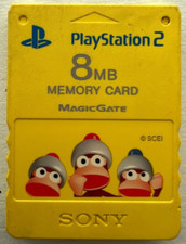 Scheda di memoria Sony PlayStation 2 PS2 8 MB Ape Escape rara