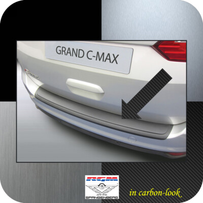 Exklusiv RGM Ladekantenschutz Carbon-Look für Ford Grand C-Max Van Kombi 6.2015-