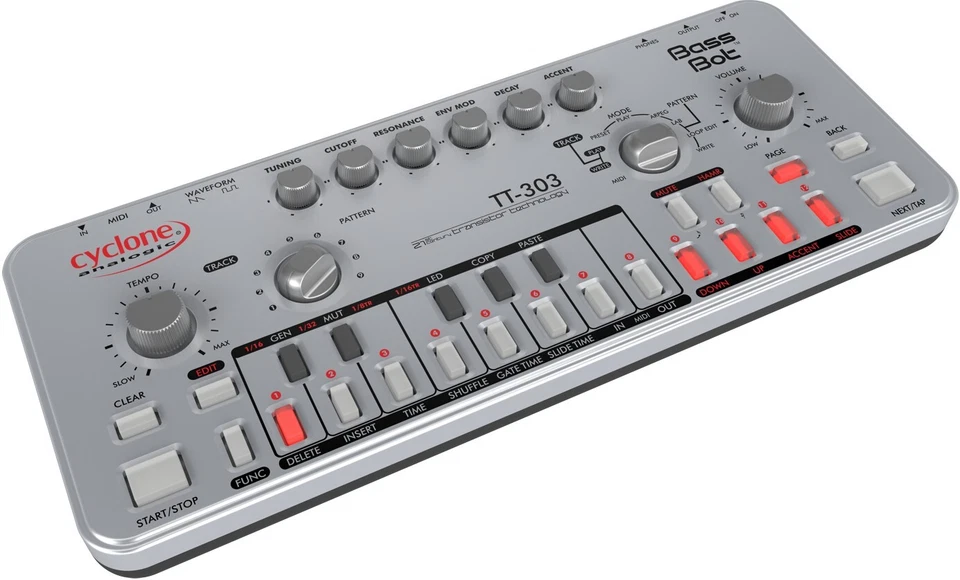 Cyclone analogic TT-303 Bass Bot / Analog Clone TB-303 Roland, no TD3 TB3 TB-03 - Image 2 of 4