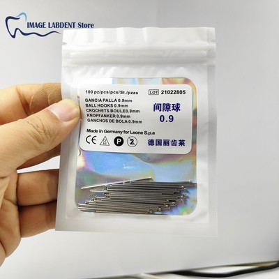 Dental Ball Retainer Orthodontic Clasp Anchor Teeth Position Hold 0.7/0.8/0.9