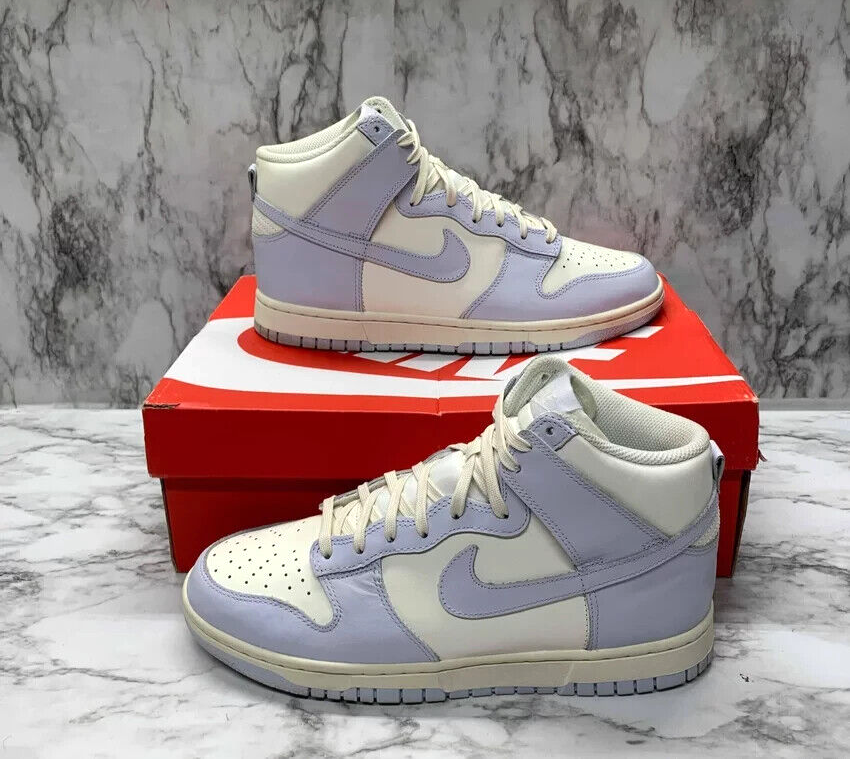 Size 10 Nike Dunk High Football Grey W