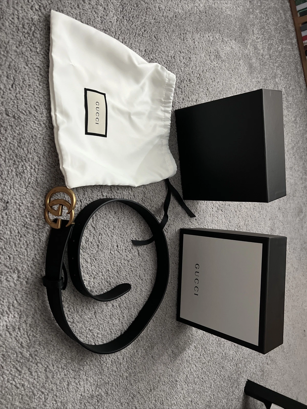 Gucci 154 Men’s Belt 10/80B 414516AP00T