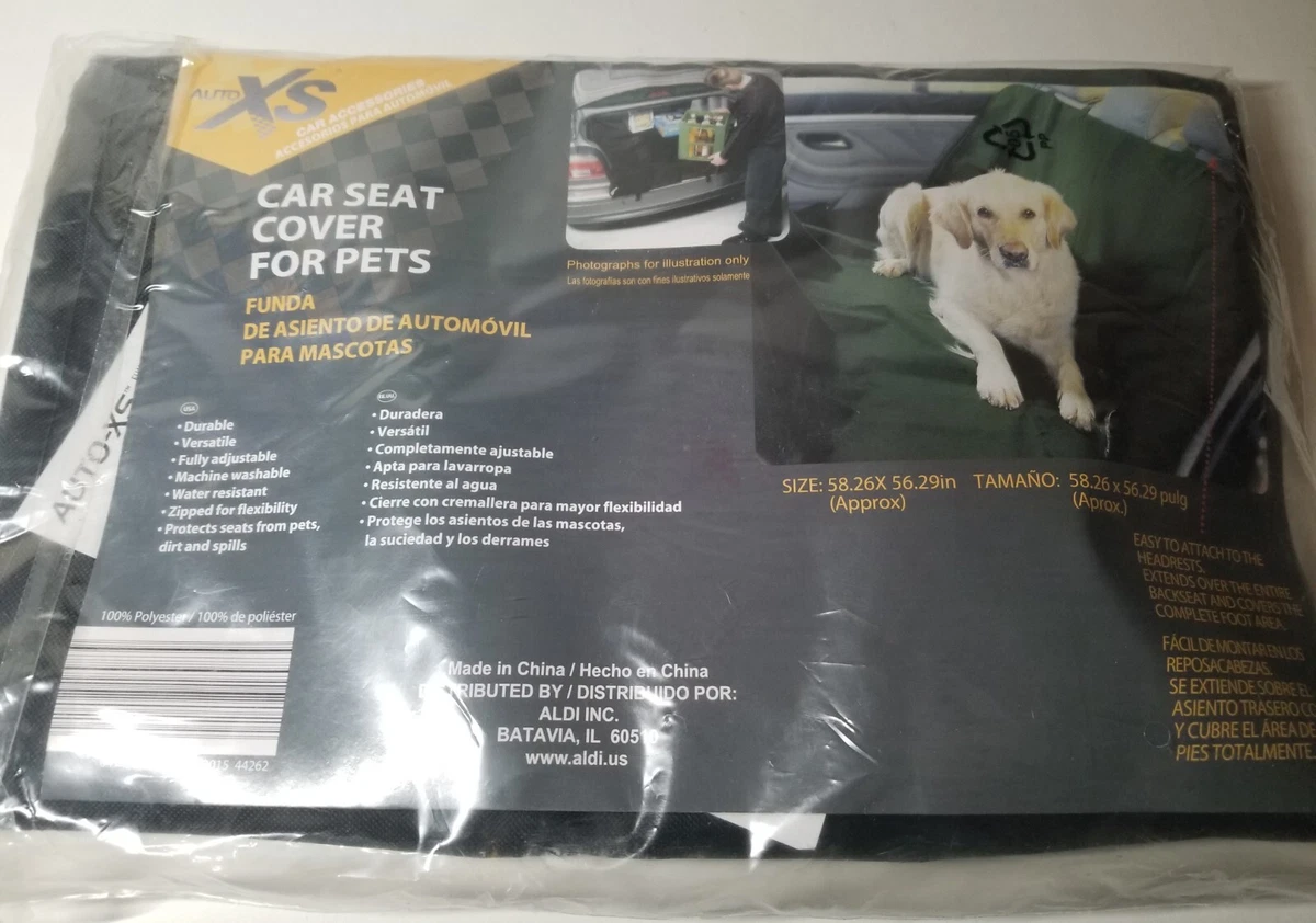Aldi dog car seat cover deals