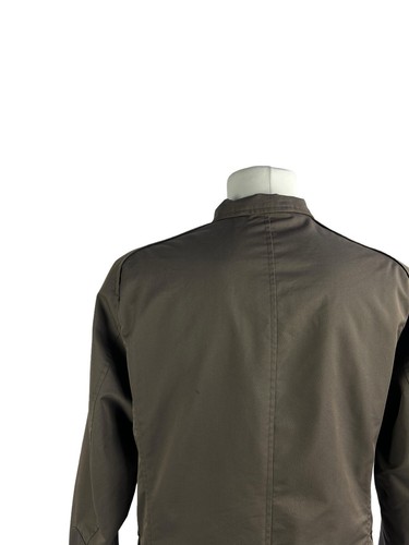 Etro Men's Multipockets Full Zip Button Military Jacket Olive Green Size L - Picture 9 of 17