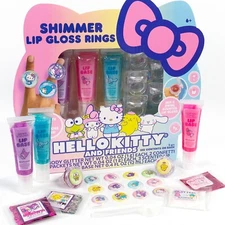 Sanrio Hello Kitty and Friends Shimmer Lip Gloss Making Kit New Sealed