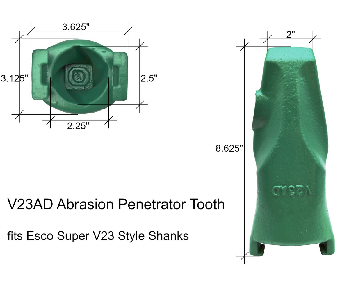 Daiページ Bucket Teeth, V23SYL, V23VY, V23TVY, V23AD, V23AR, V23S5F | eBay
