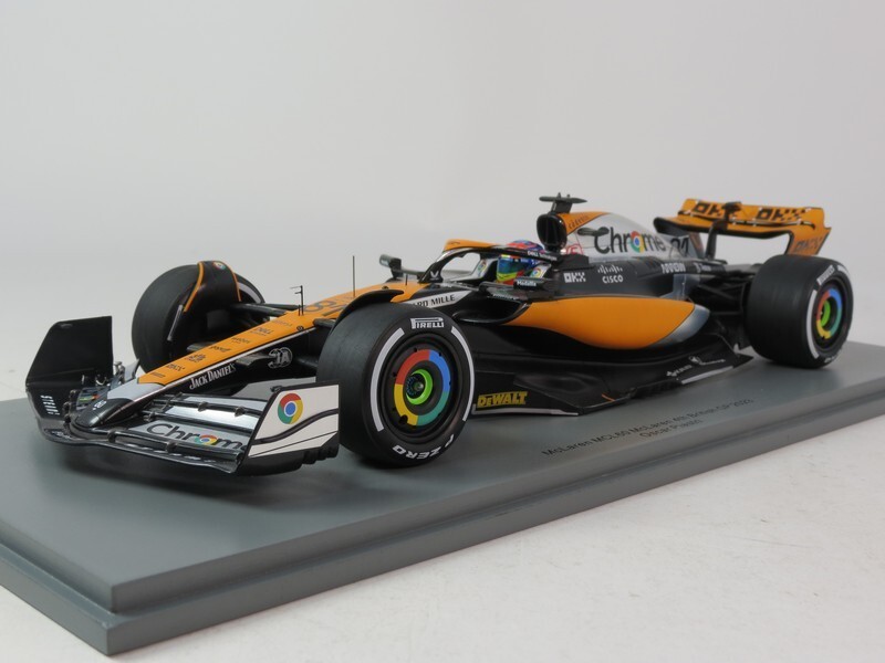 スパーク1/18 McLaren MCL60 2023 OscarPiastri Mclaren MCL60 Oscar Piastri #81 8Th Australian GP 2023