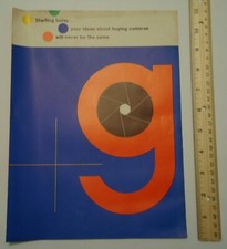 Graflex XL Systems Cameras Vintage Advertising Folder Lenses Accessories