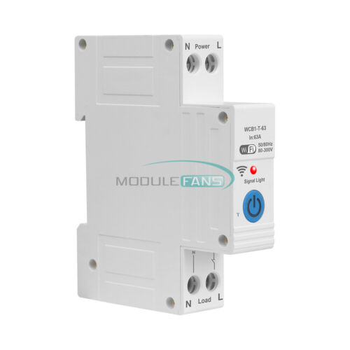Tuya WIFI Smart Circuit Breaker On-Off Timer Switch Circuit Breaker AC220V 63A - Picture 9 of 15