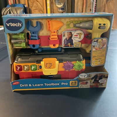 Vtech Cordless Vtech Drill And Learn Toolbox VTech Drill Learn
