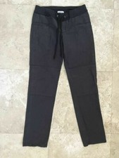 james perse Black Drawstring cargo pants wbx1391cu 195 size 1 SMALL NWT