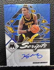 2022-23 CHRONICLES MOSAIC DRAFT PICKS BLUE SCRIPTS KEEGAN MURRAY AUTO RC /49 SSP