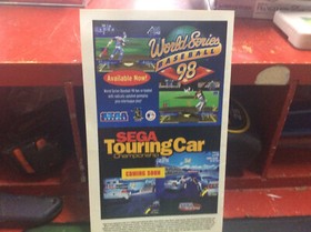 Manx TT SuperBike (Sega Saturn, 1997) disc only and Manual Tested