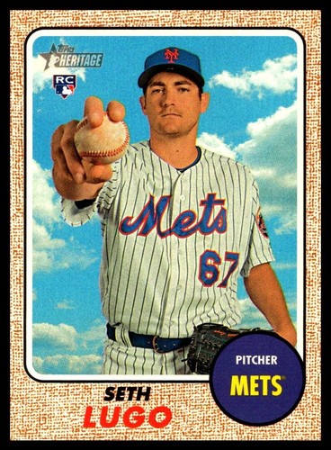 2017 Topps Heritage #617 Seth Lugo RC