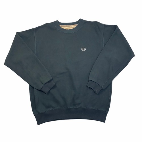 CHAMPION MENS BLACK CREW NECK SMALL 
